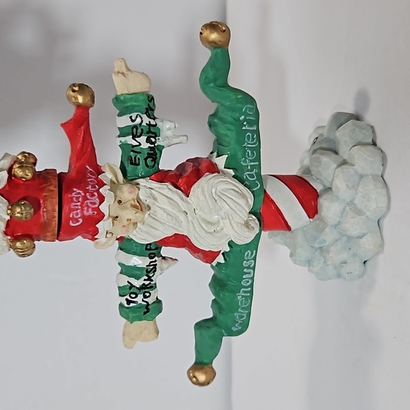 House of Lloyd Christmas Around the World VTG Twistable North Pole Directory - Picture 5 of 8